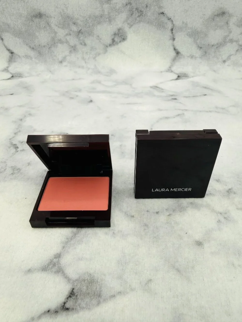 Laura Mercier Beauty Gift Set-Blush Infusion Powder Blush Rose,Travel-2pc-NEW